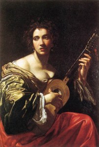 simonvouet_womanplayingtheguitar